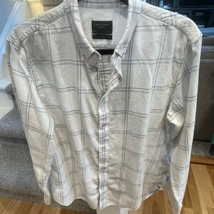 Rag & Bone - Men's Tomlin Brushed Oxford Check Button-Down Shirt